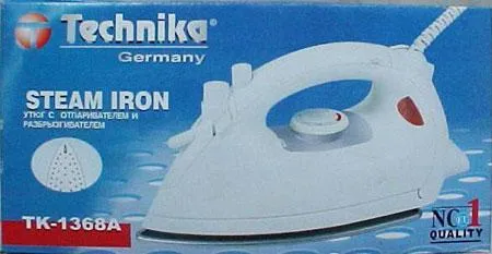 Steam iron "TECHNIKA" Type/model: TK-1368A