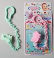 Chains for pacifiers "CAMERA"; Dummy clips