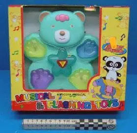 Musical toy in form of a bear “Mascota Musical 