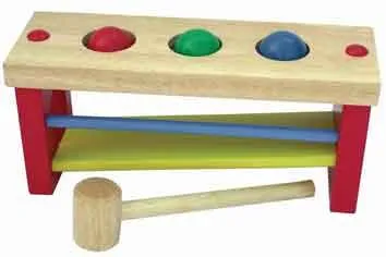 Wooden toy "Hammer game"
