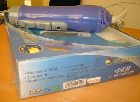 Hairdryer