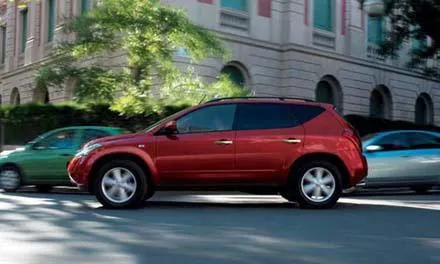 Motor vehicle – car "Nissan MURANO 250 CROSS OVER" Type/model: Chassis No