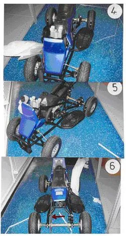 Motorised 4 wheel 'quad' bike "Nemesis - Quatro Moto" 