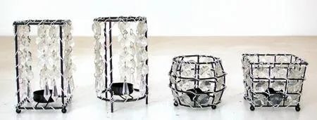 Decorative candle-holder for tea lights