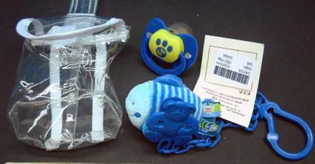 Dummy on a chain with a fastener in the form of a fish “D’Azucar Creaciones” Type/model: 0