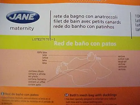 hewable bath toy “JANE”Type/number of model: model: 40513; bar code: 8420421405130
