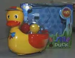 Blithe Duck toy operated with battery "Sunny"