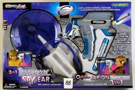 Battery operated spy set toy “Master of Spy - Telesonic 3 in 1 Spy Ear” 