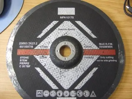 Stone cutting disc “Work-it”