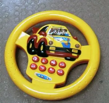Toy with light and sound and movement