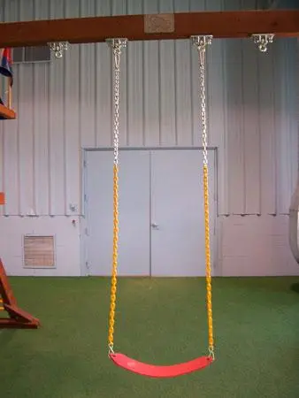Swing seats “RAINBOW” sold as accessories to some Rainbow Brand play systems in the Carniv