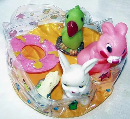 Two sets of PVC squeeze toys “Beauty toys”