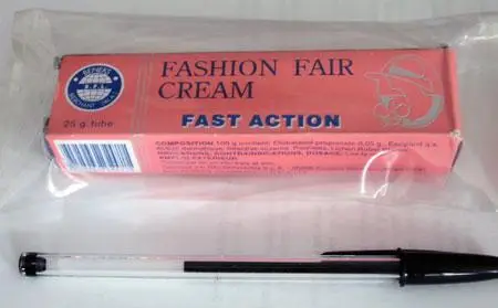 Skin-lightening cream “BENEKS PHARMACEUTICALS LTD- Fashion fair Cream”