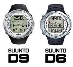 Дайв-компьютер в виде наручных часов «SUUNTO»