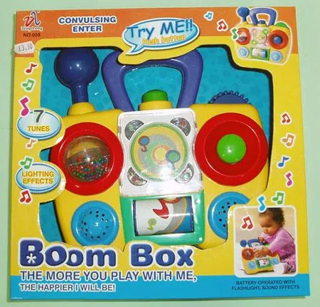 Toy boom box “TENG LONG”Description: Unknown