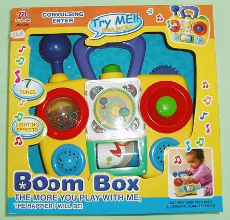 Toy boom box “TENG LONG”Description: Unknown