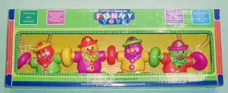 Plastic toy bears “INTELLIGENCE FUNNY TOYS”Type/model: No