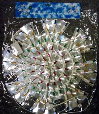 Electric Christmas decorative lightings “Maguera De Color 12 meters”
