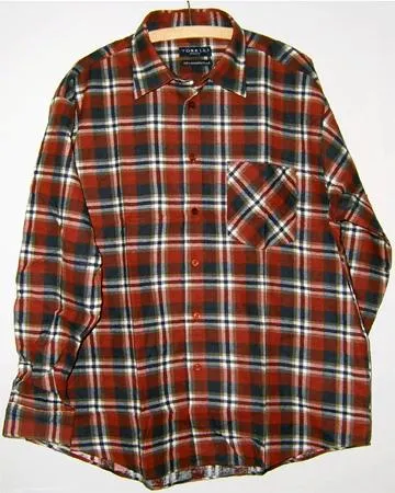 Men’s flannel shirt “NKD” 