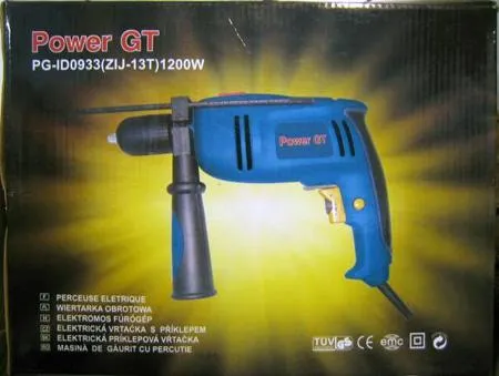 Electric drilling machine “POWER GT”Type/model: PG-ID0