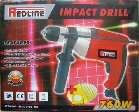 Electric drilling machine “REDLINE”Type/model: RL/ID0709-760