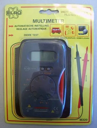 Digital multimeter “ELRO”Type/model: No
