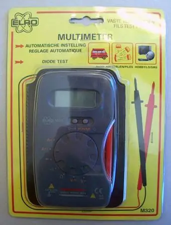 Digital multimeter “ELRO”Type/model: No