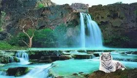 Electric waterfall picture “Nature Spirit”Type/model: Numerous numbers on packaging denoti