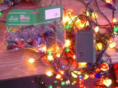 Electric Christmas lighting chain “Natali Christmas”