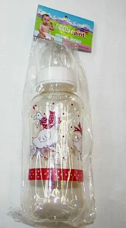 Child feeding bottle with PVC feeding teat “Little spirit”