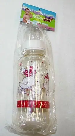 Child feeding bottle with PVC feeding teat “Little spirit”