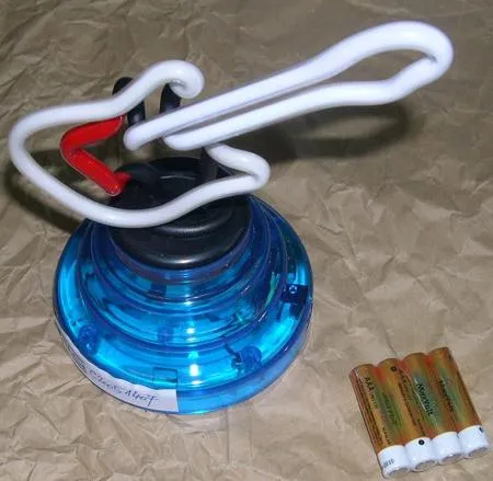 Portable luminaire for children “ESTO” in the shape of a guitar