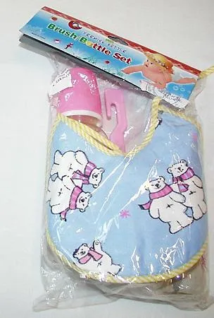 Child feeding bottle with PVC feeding teat