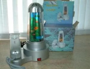 Electric decorative aquarium lamp “Leboss - Magma Lamp – Aquarium Style”