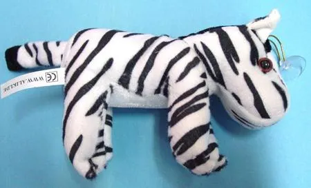 1) Zebra soft toy 2) Fish soft toy 3) Piglet soft toy