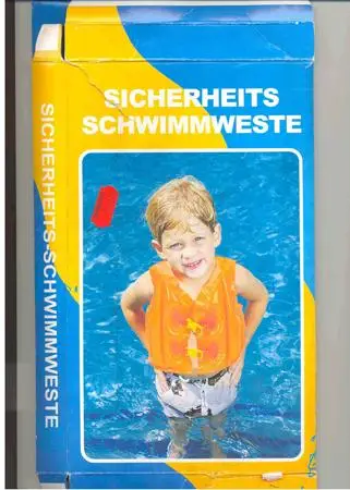 Safety swimming vest for small children