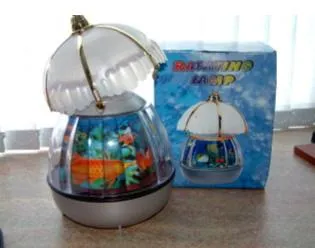 Desk aquarium “Rotating Lamp”