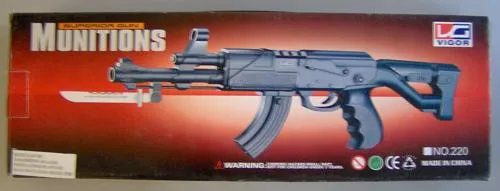 Пластиковый пистолет с лазерной указкой - Superior Gun Munitions