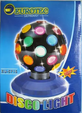 Disco light (portable luminaire)