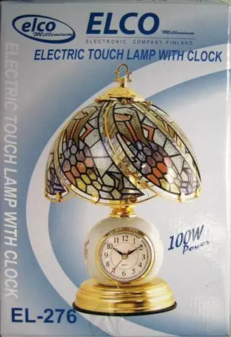 Electric touch lamp