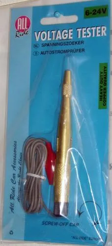 Electric testing and measuring instrument: voltage tester