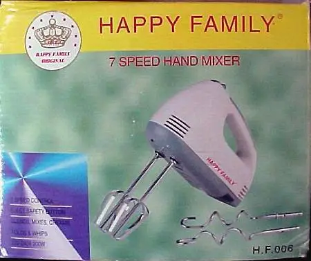 Electric hand mixer “Happy Family” 