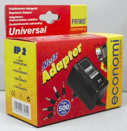 Universal mains adaptor "FRIWO" 