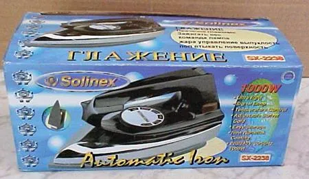 Electric dry iron "Solinex"