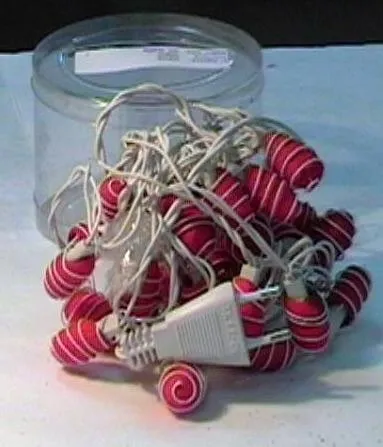 Lighting chain.