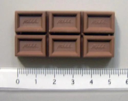 Eraser - Chocolate shaped eraser.