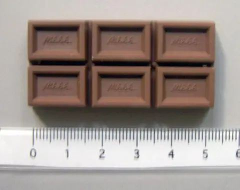 Eraser - Chocolate shaped eraser.