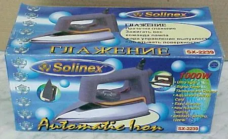 Electric dry iron "Solinex - Automatic iron"