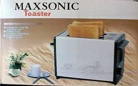 Electric toaster "Maxsonic" 