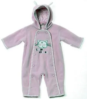 Baby overall in fleece material – Baby Garment